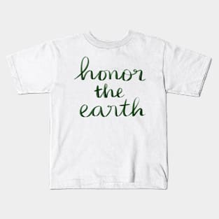 Honor the Earth Kids T-Shirt